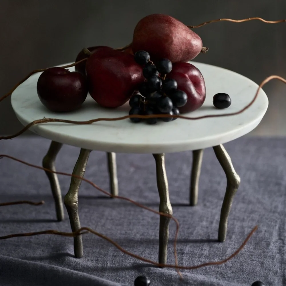 Spider Leg Marble Cake Stand by Terrain for Anthropologie. - Picture 10 of 10